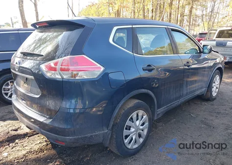 2016 Nissan Rogue S из США, поврежденный, VIN 5N1AT2MV1GC877436